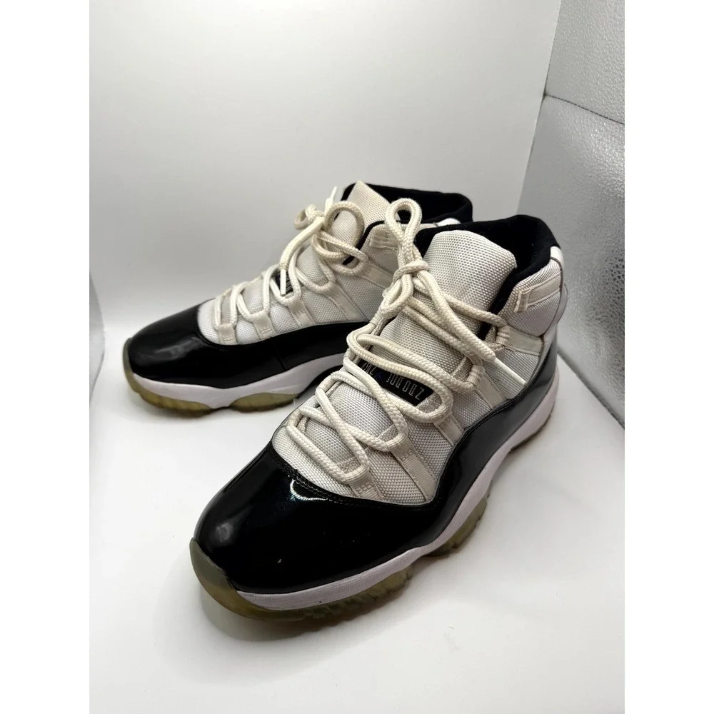 Air Jordan 11 Retro Concord 2018 378037-100 Men 10 Basketball Shoe White Sneaker